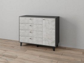 Комод «Катрин-13» (графит/мальта) в Станционно-Ояшинском - stancionno-oyashinskij.mebel-nsk.ru | фото