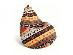 Кресло-мешок Африка в Станционно-Ояшинском - stancionno-oyashinskij.mebel-nsk.ru | фото