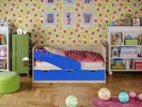 Кровать детская Бабочки 2,0 м в Станционно-Ояшинском - stancionno-oyashinskij.mebel-nsk.ru | фото