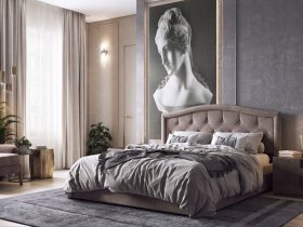 Кровать двуспальная 1,8м Верона-2 в Станционно-Ояшинском - stancionno-oyashinskij.mebel-nsk.ru | фото