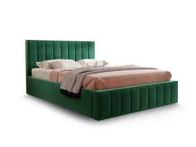 Кровать мягкая 1,6 Вена стандарт, вар.1 в Станционно-Ояшинском - stancionno-oyashinskij.mebel-nsk.ru | фото