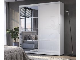 Шкаф-купе Крафт-6 2,0м (белый) в Станционно-Ояшинском - stancionno-oyashinskij.mebel-nsk.ru | фото